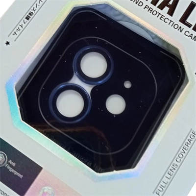 iPhone 11 / 12 / 12 Mini Uyumlu Safir Kamera Koruyucu Lens Mavi Renk
