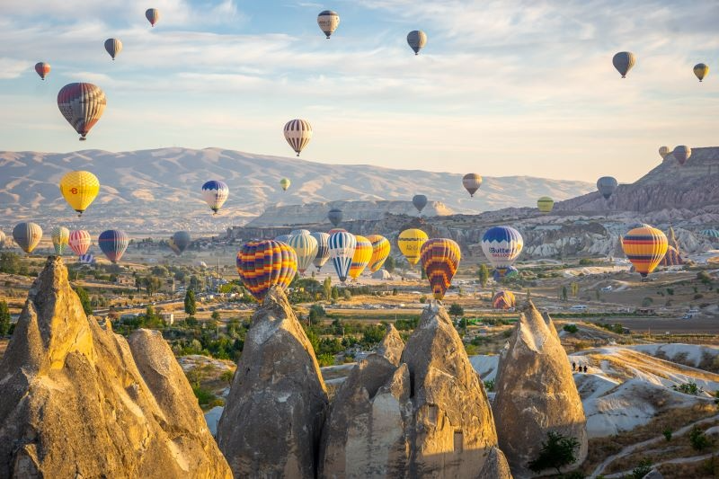 Kapadokya Balonları ve Manzara