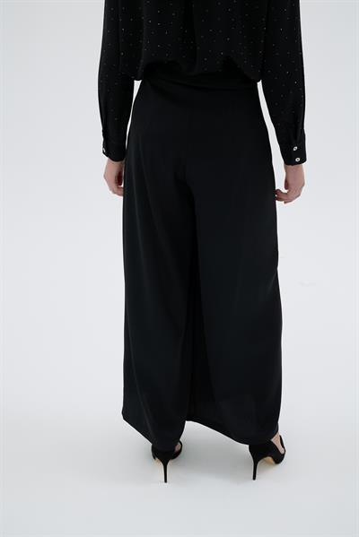Eliza Geniş Paça Pantolon Siyah