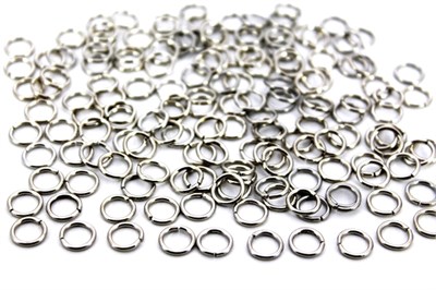 8 mm Pirinç Kalın Montaj Halkası 100 Adet