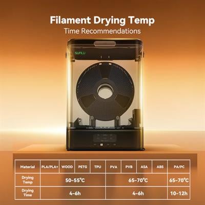 SUNLU Filament Kurutucu SP2 / Saklama Kutusu Seti