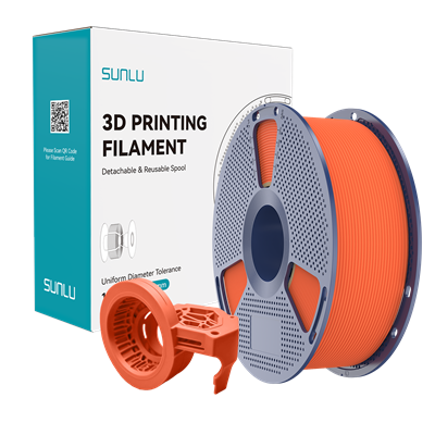SUNLU High Speed Matte PETG Filament Orange