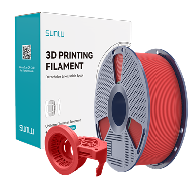 SUNLU High Speed Matte PETG Filament Red