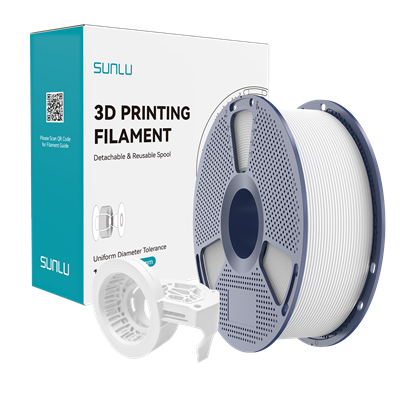 SUNLU High Speed Matte PETG Filament White