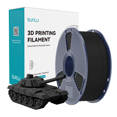 SUNLU High Speed PLA+ Filament Black