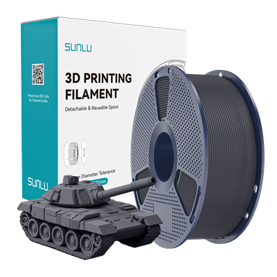 SUNLU High Speed PLA+ Filament Grey