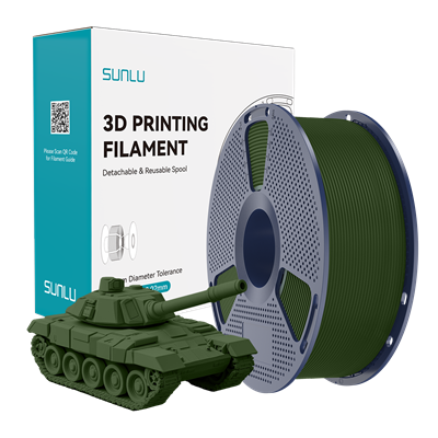 SUNLU High Speed PLA+ Filament Olive Green