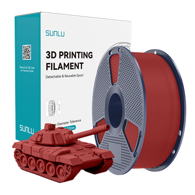 SUNLU High Speed PLA+ Filament Red