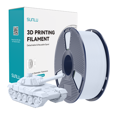 SUNLU High Speed PLA+ Filament White