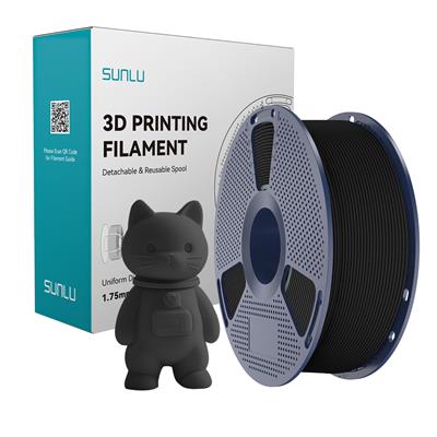 SUNLU Matte PLA Filament Black