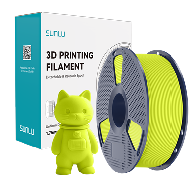 SUNLU Matte PLA Filament Bright Yellow