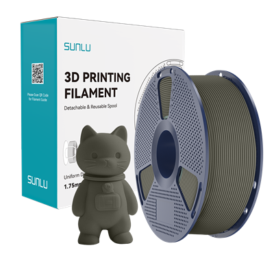 SUNLU Matte PLA Filament Clay