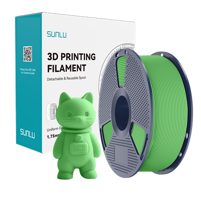 SUNLU Matte PLA Filament Green