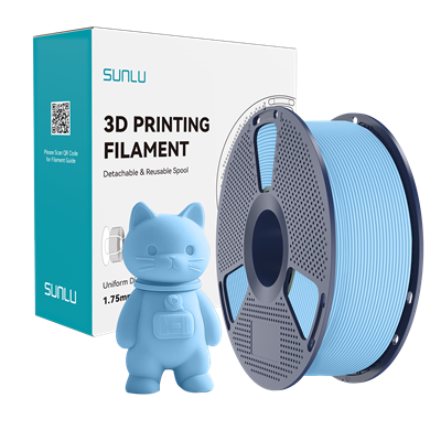SUNLU Matte PLA Filament Light Blue