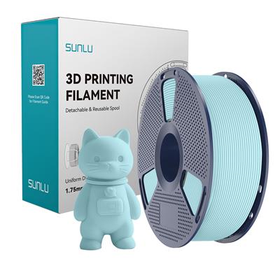 SUNLU Matte PLA Filament Powder Blue