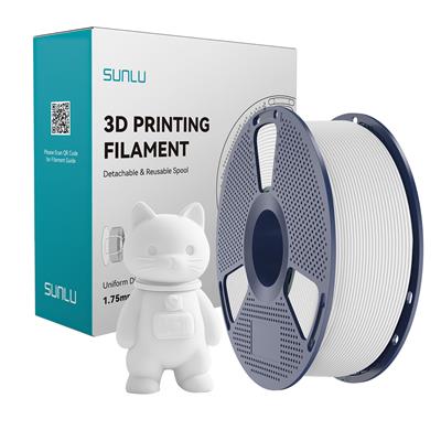SUNLU Matte PLA Filament White