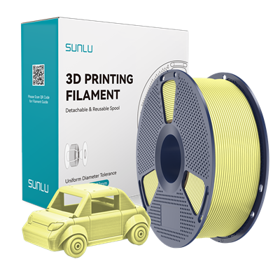 SUNLU PETG Filament Lemon Yellow