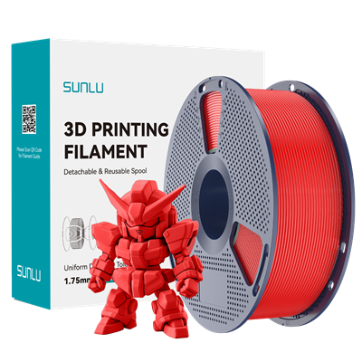 SUNLU PLA+ 2.0 Filament Red
