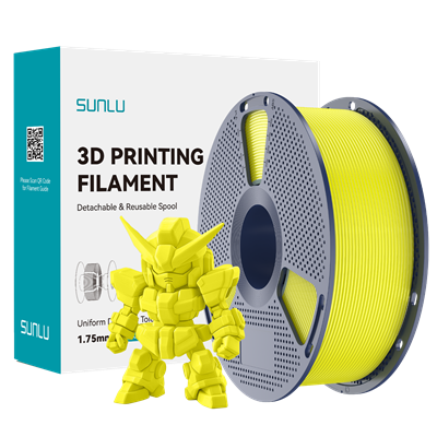 SUNLU PLA+ 2.0 Filament Yellow