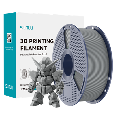 SUNLU PLA+ 2.0 Filament Grey