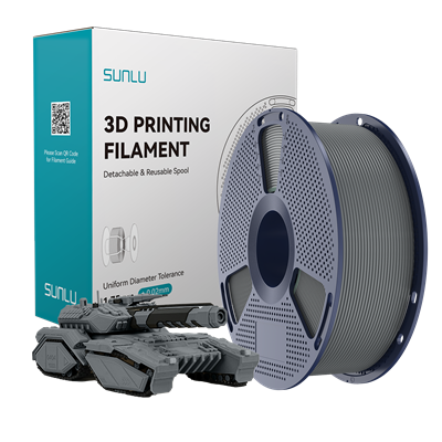 SUNLU PLA Filament Grey
