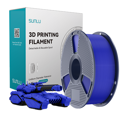 SUNLU PLA Filament Klein Blue