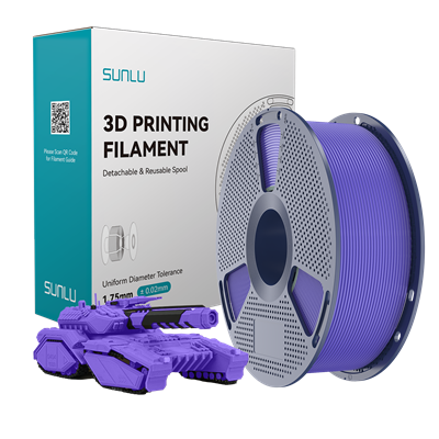 SUNLU PLA Filament Lavender Purple