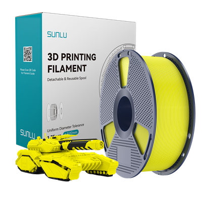 SUNLU PLA Filament Yellow