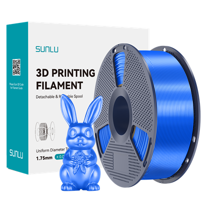 SUNLU Silk PLA+ Filament Blue