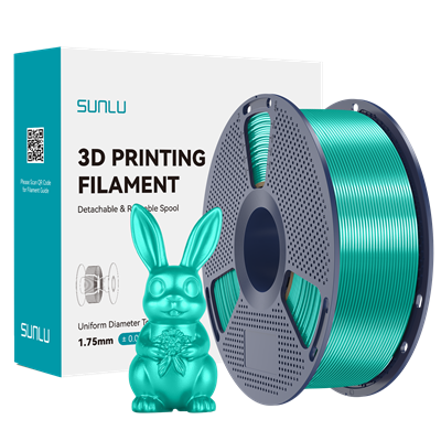 SUNLU Silk PLA+ Filament Green
