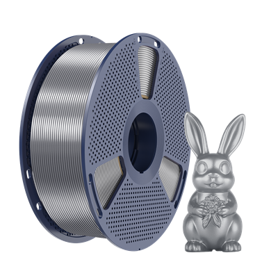 SUNLU Silk PLA+ Filament Grey