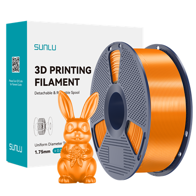 SUNLU Silk PLA+ Filament Orange