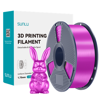 SUNLU Silk PLA+ Filament Purple