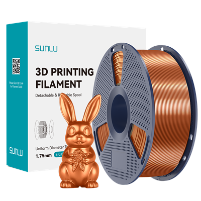 SUNLU Silk PLA+ Filament Red Copper