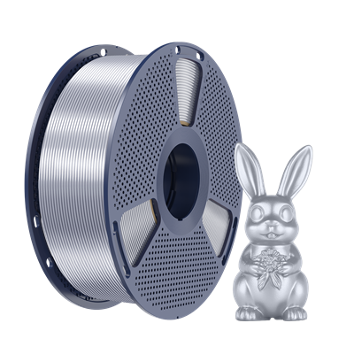 SUNLU Silk PLA+ Filament Silver