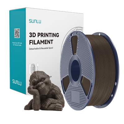 SUNLU Wood Filament Walnut wood