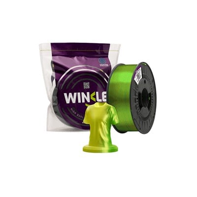 WINKLE PLA SILK MULTICOLOR Yellow-Green