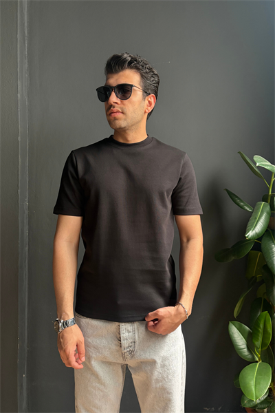 Slimfit Basic Siyah Tişört