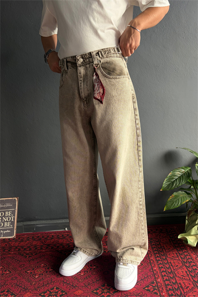 Stone Wide Leg Jean 