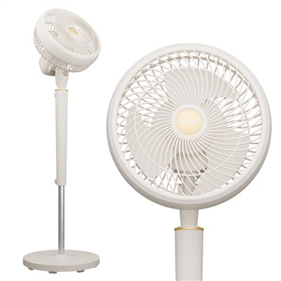 Everest Everest Fan12 Dynabreeze 9'' 70 Watt 3 Hız Kademeli 2000RPM Çift Motorlu Vantilatör Krem Gold - Vantilatörler