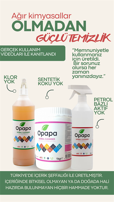 1 ADET 1LT ULTRA YAĞ/KİR SÖKÜCÜ - 1 ADET 1LT DUŞAKABİN/ARMATÜR TEMİZLEYİCİ - 1 ADET OKSİJEN BAZLI DOĞAL LEKE ÇIKARICI VE ÇAMAŞIR SUYU TOZU 1 KG