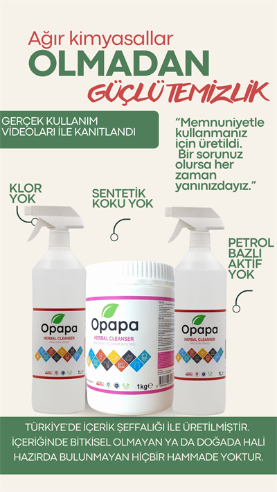 2 ADET 1LT DUŞAKABİN/ARMATÜR TEMİZLEYİCİ - 1 ADET OKSİJEN BAZLI DOĞAL LEKE ÇIKARICI VE ÇAMAŞIR SUYU TOZU 1 KG