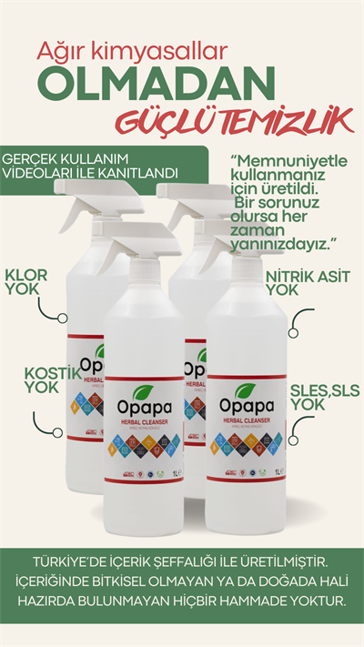 4 ADET DUŞAKABİN/ARMATÜR TEMİZLEYİCİ VE KİREÇ PAS SÖKÜCÜ-1LT-