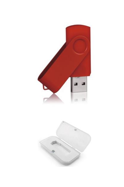 16 GB Metal Başlıklı Flash Bellek Ve Plastik Kutu