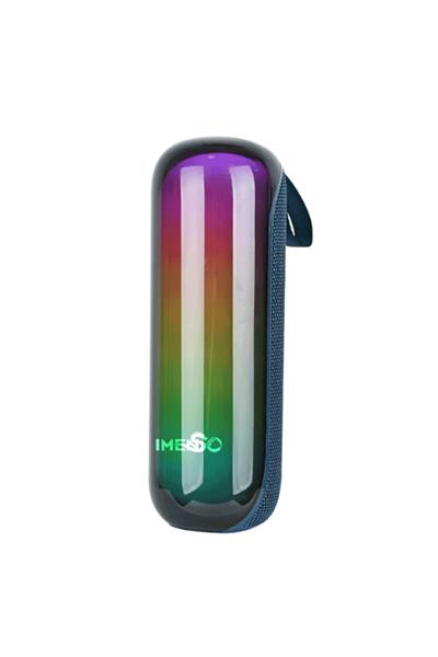 Bluetooth Speaker Kablosuz Hoparlör Led Işıklı Fm Radyolu Sd Kart Ve Usb Girişli Şarjlı Hoparlör