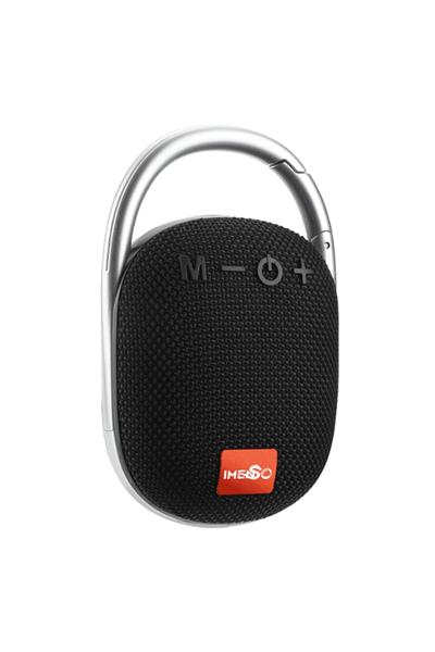 Siyah Taşınabilir Bluetooth Hoparlör Ses Bombası Kilit Özellikli Yüksek Ses Gücü