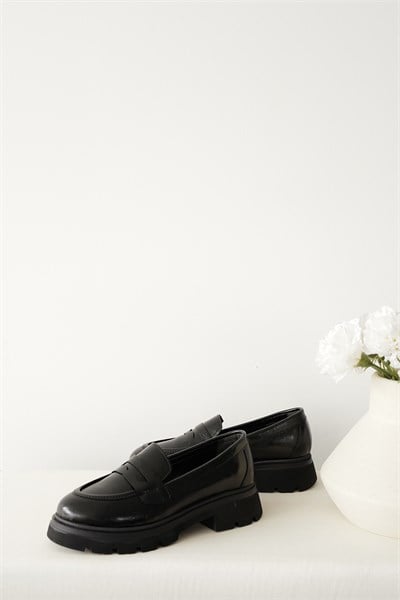 Kalın Taban Loafer Ayakkabı