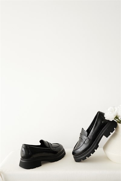 Kalın Taban Loafer Ayakkabı