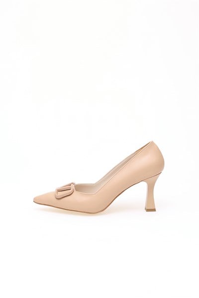 Tek Tokalı Topuklu Ayakkabı
