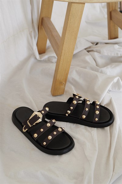 Pim Detay Düz Terlik